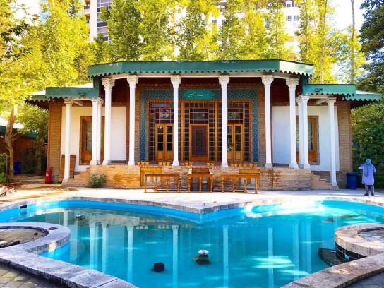 The Iranian Art Museum Garden